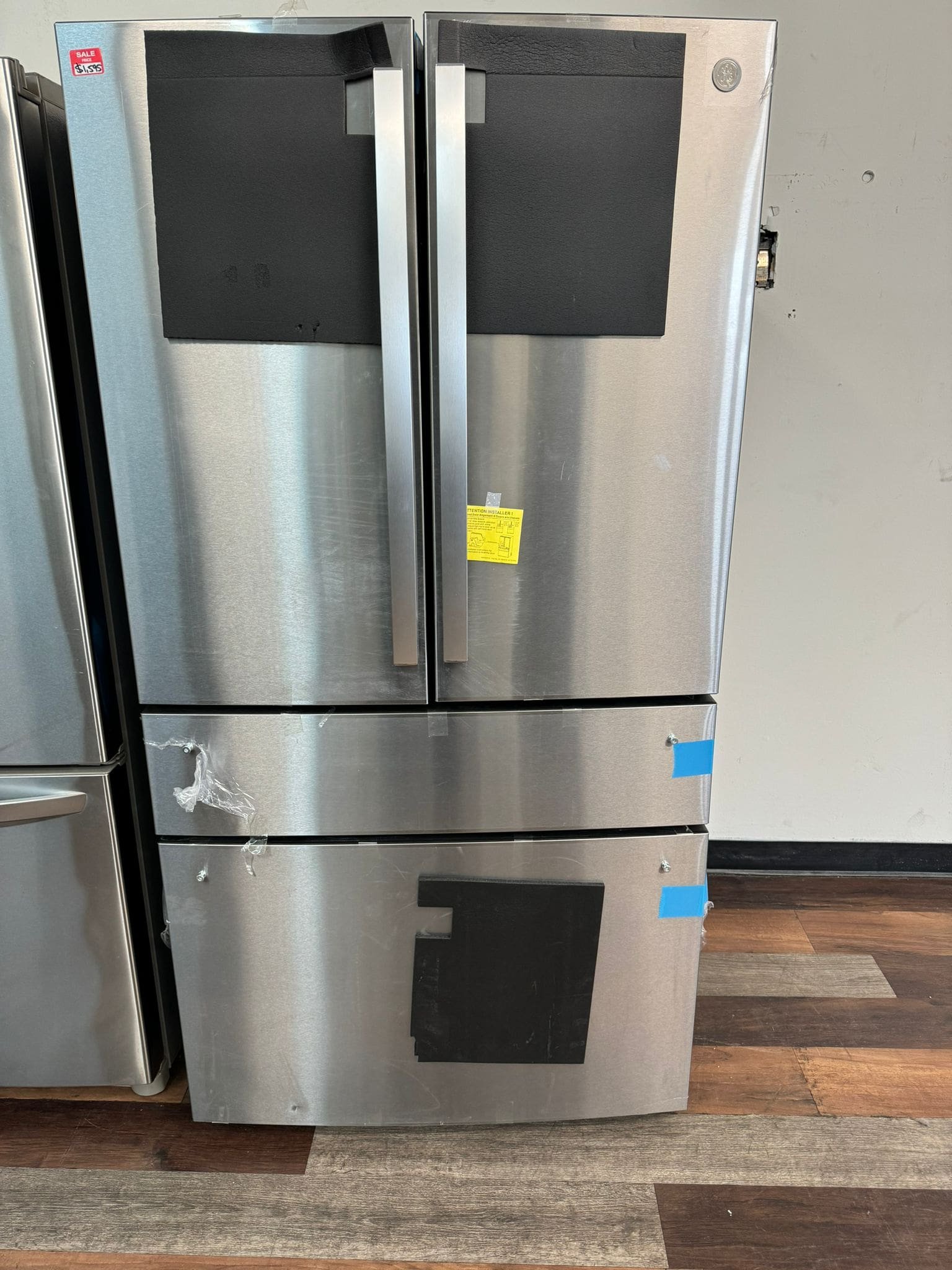 GE Profile – 28.7 Cu. Ft. 4 Door French Door Refrigerator In Stainless