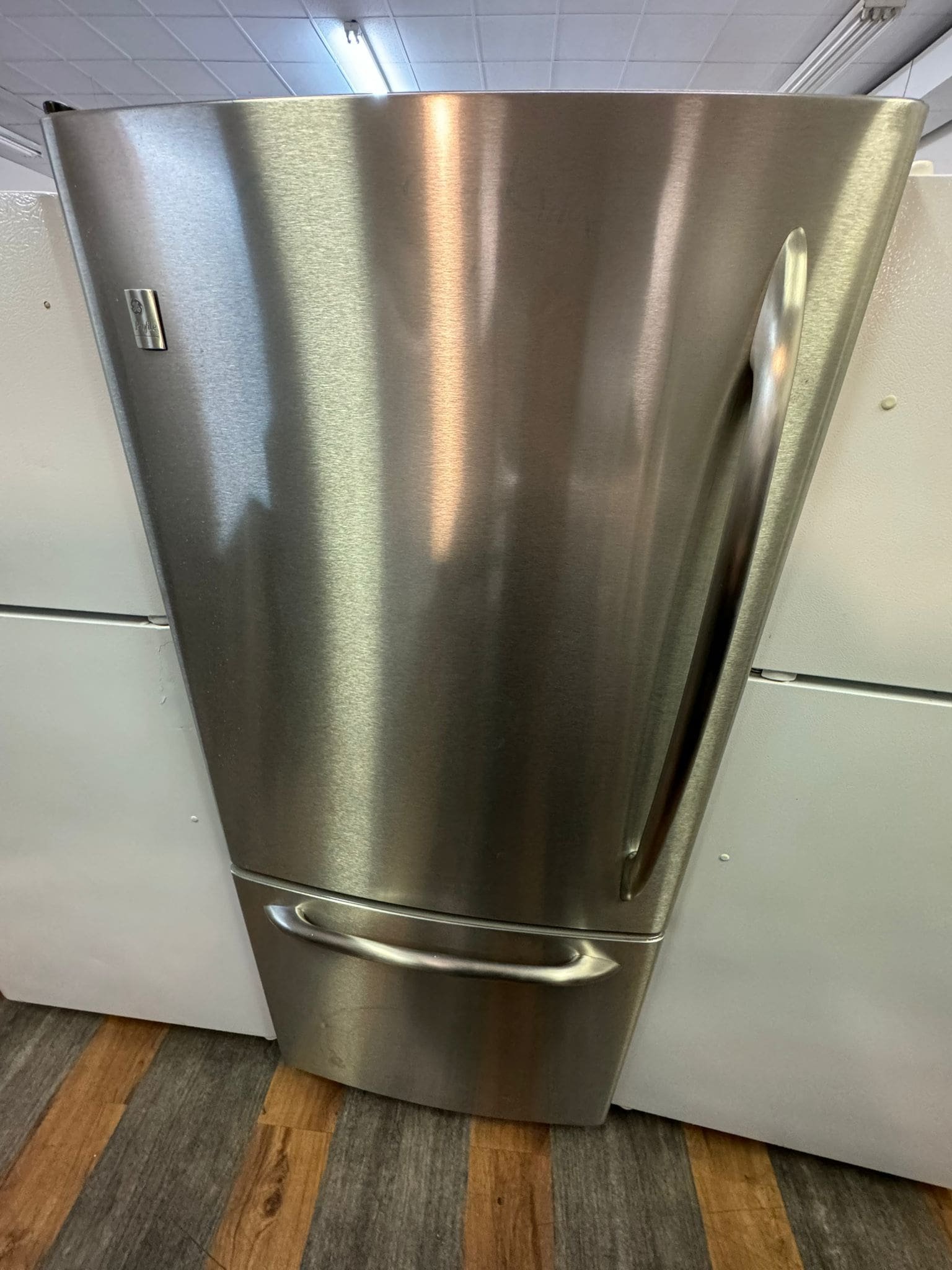 GE Profile 19.5 Cu. Ft. Stainless Bottom-Freezer Drawer Refrigerator
