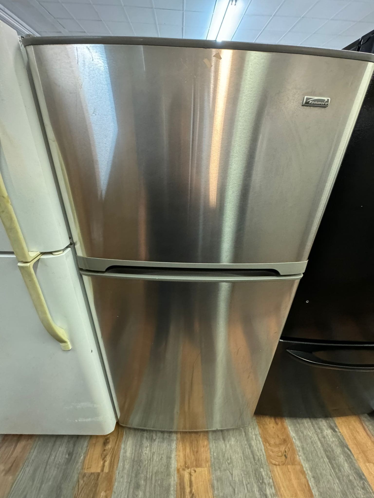 Kenmore Refurbished Stainless Top Bottom Refrigerator