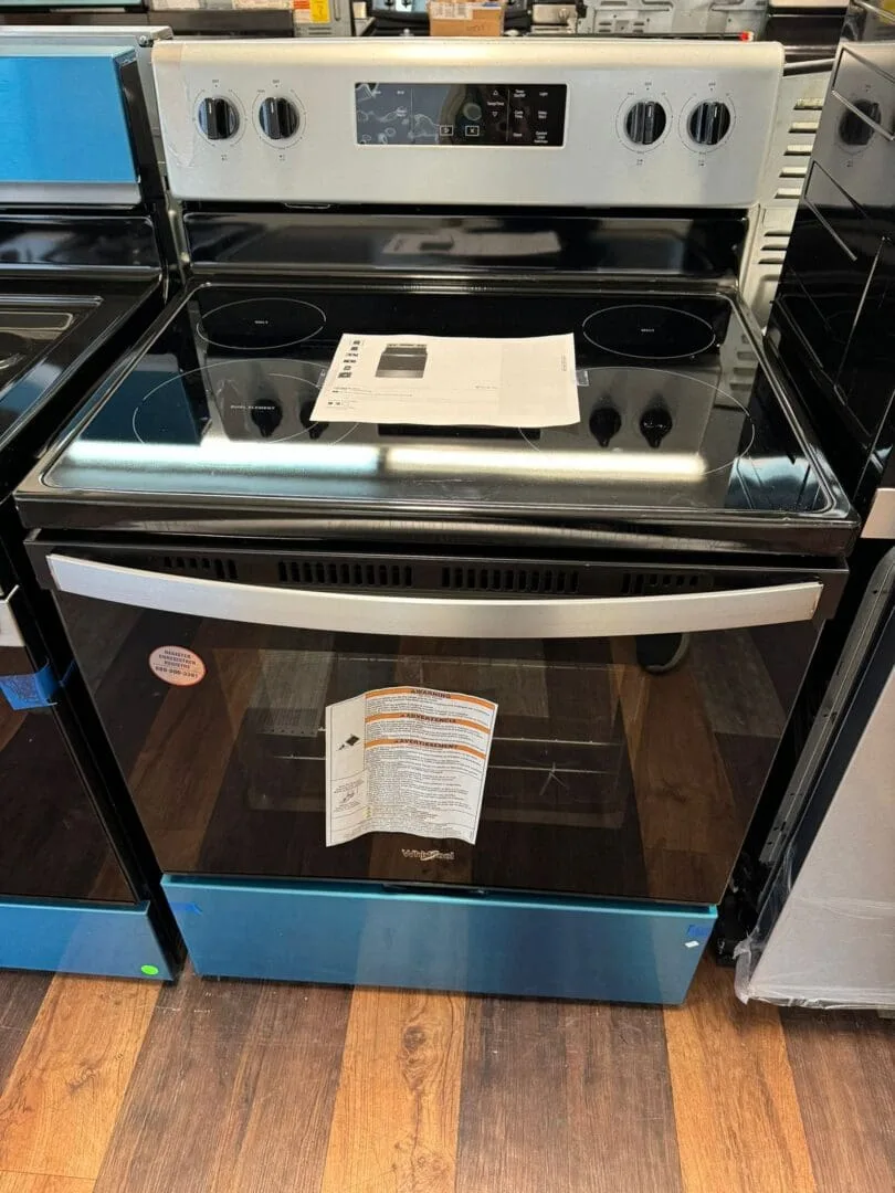 30 Inch Freestanding Electric Range with 4 Radiant Elements, 5.3 cu. ft. Oven – Stainless Steel