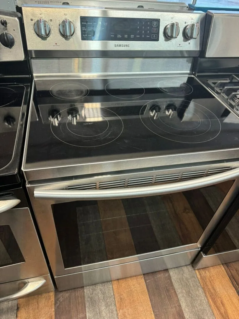 5.9 cu. ft. Freestanding Refurbished Electric Range in Stainless Steel