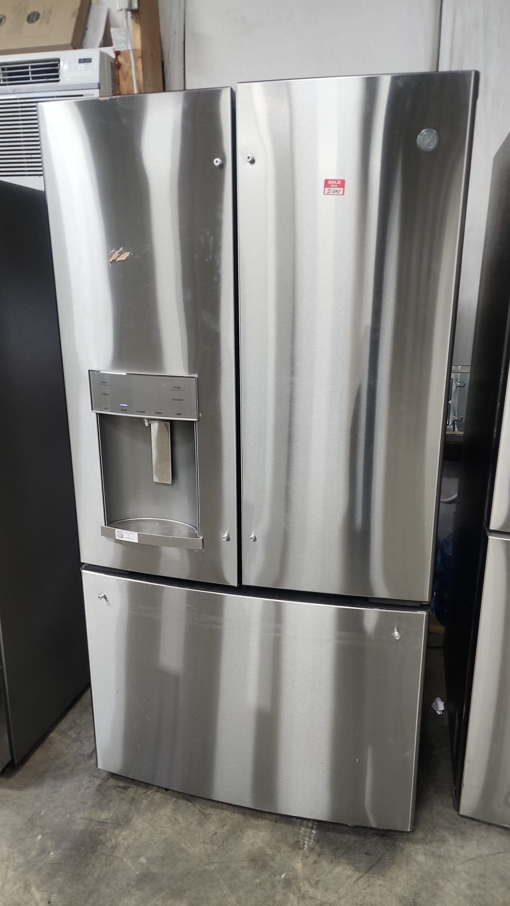 GE – 27.7 Cu. Ft. French Door Refrigerator – Stainless Steel