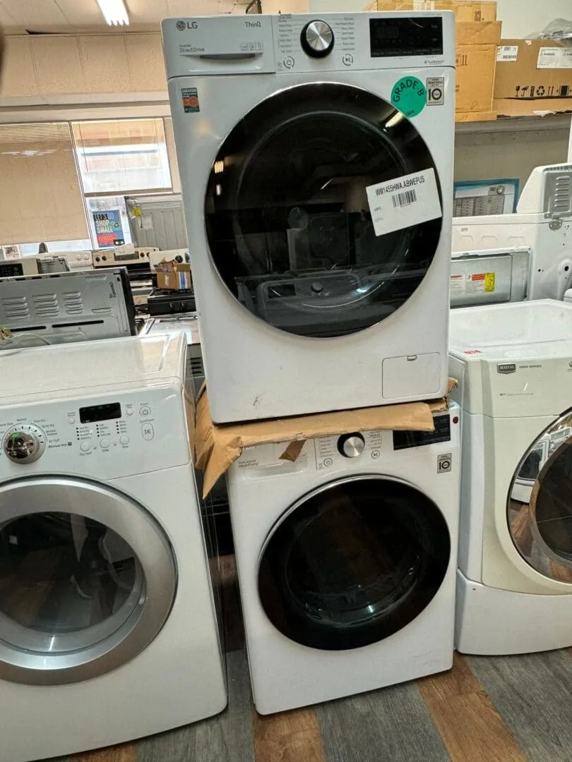 LG 24” Ventless Washer and Dryer Set With Compact Size