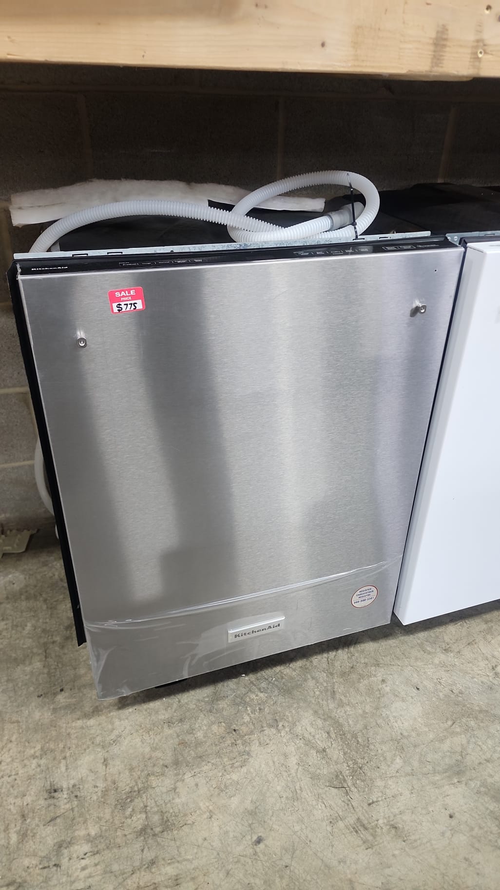 KitchenAid – New Top Control Built-In Dishwasher with Stainless Steel