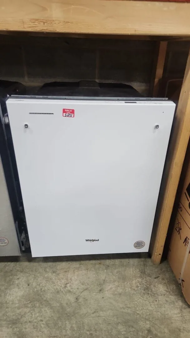 Whirlpool - 24" Top Control Built-In Dishwasher - White