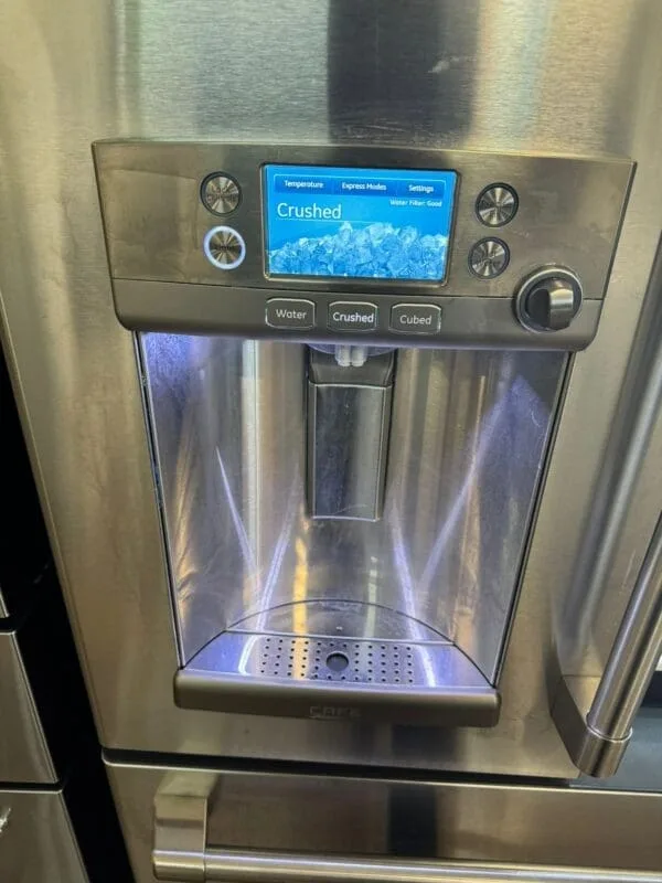 GE Café - 27.8 Cu. Ft. French-Door Refrigerator with Water Dispenser - Stainless - Like New