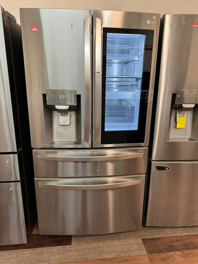 LG New Open Box Instaview 4 Door Frenchdoor Refrigerator – Stainless
