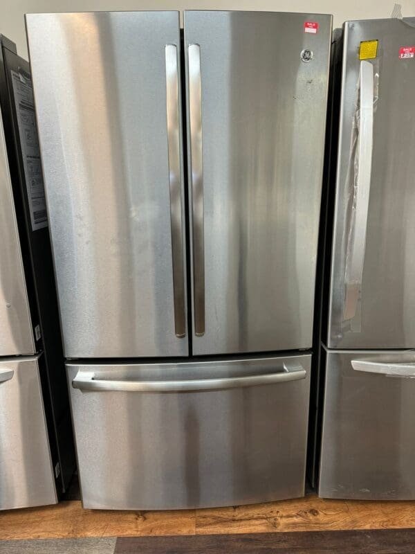 GE 28.7 Cu. Ft. French-Door Refrigerator - Like New - Stainless