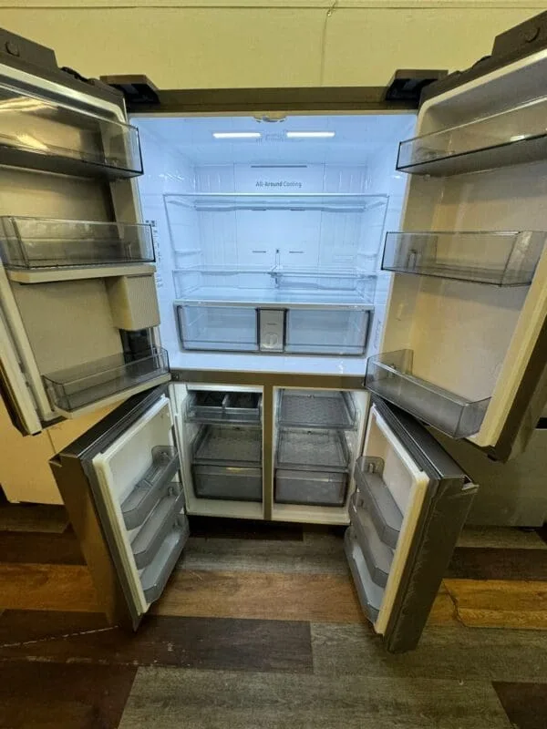 22.8 cu. ft. 4-Door Flex French Door Smart Refrigerator in Stainless Steel, Counter Depth - Scratch and Dent