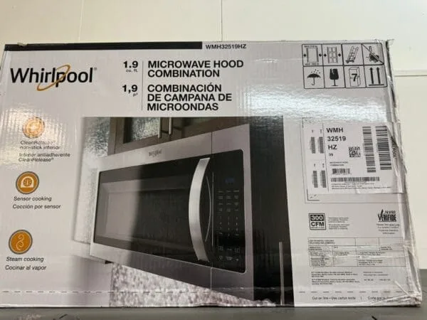 Whirlpool New - 1.9 Cu. Ft. Microwave - Stainless Steel