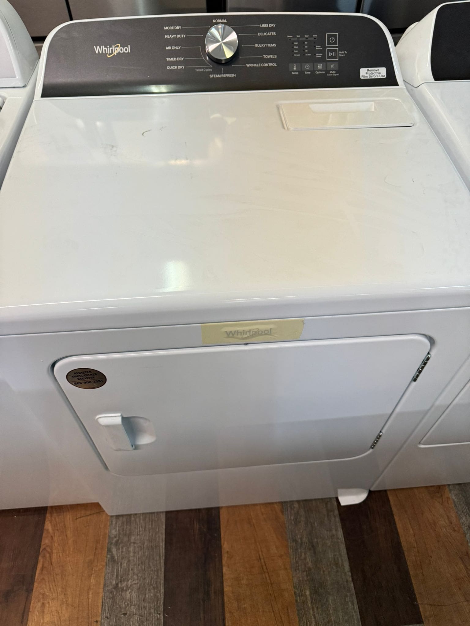 Whirlpool Like New Front Load Dryer – White