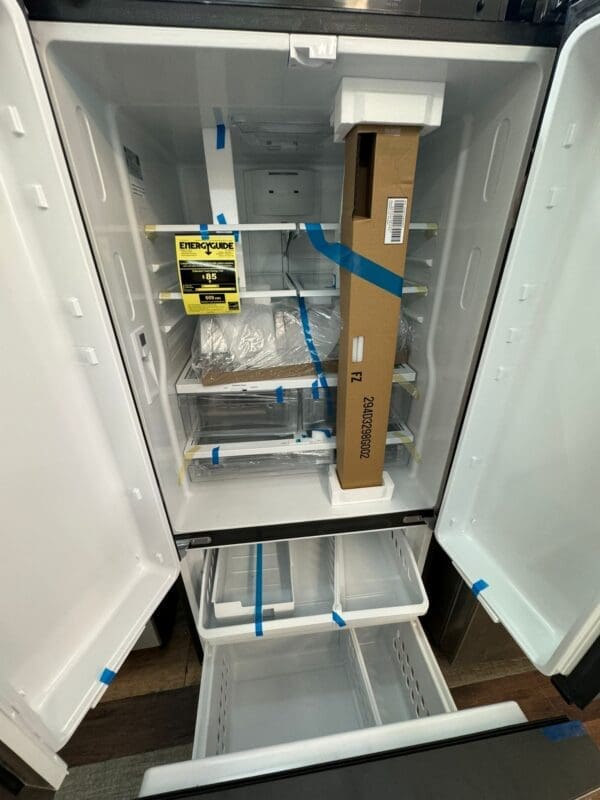 GE New Open Box 33 Inch French Door Refrigerator with 24.7 Cu. Ft. Capacity - Stainless