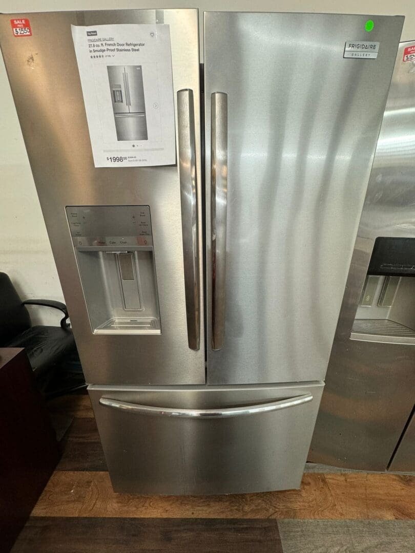 Frigidaire Gallery New 27.8 cu. ft. French Door Refrigerator in Stainless Steel