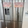 Samsung 36-inch, 27 cu.ft. Freestanding French 3-Door Refrigerator As is Missing Parts