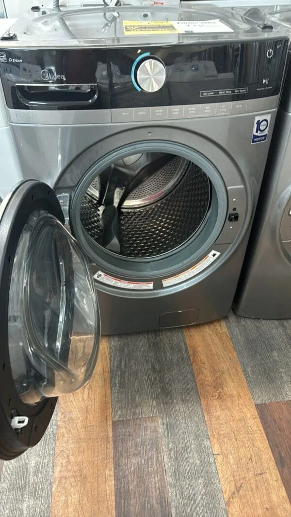 Midea Like New Front Load Washer Dryer Set - Black