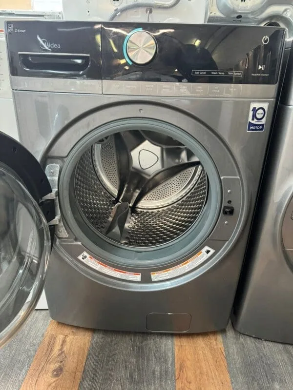 Midea Like New Front Load Washer Dryer Set - Black