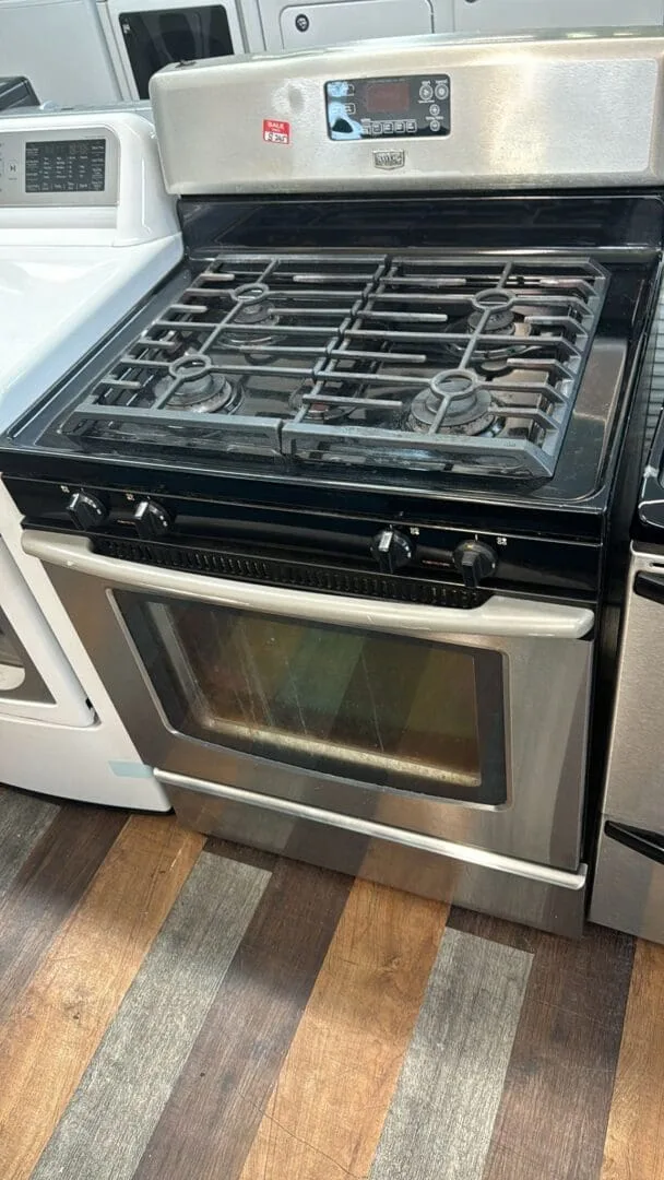 Maytag Used Stove Freestanding – Stainless