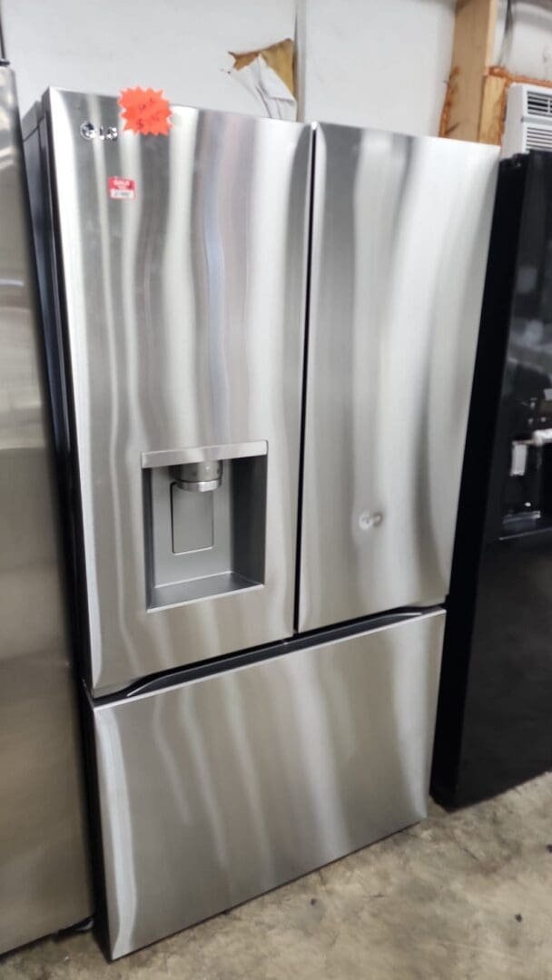 LG New 36″ Counter Depth – 25.5 Cu. Ft. French Door Refrigerator – Stainless