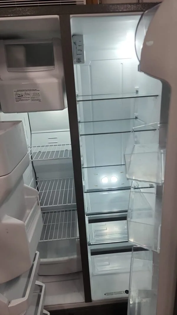 Whirlpool Used Side By Side Refrigerator - Stainless