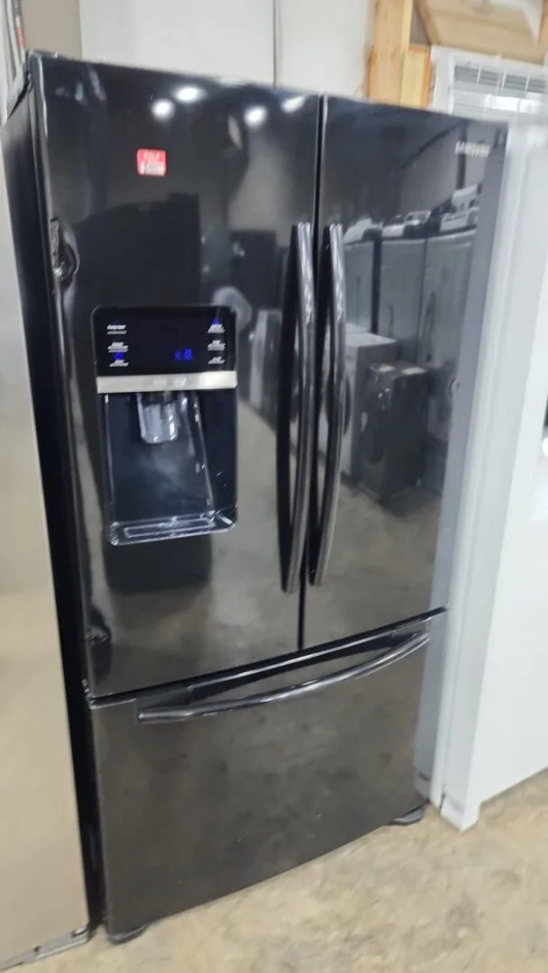 Samsung Used Like New 3 Door Frenchdoor Refrigerator - Black
