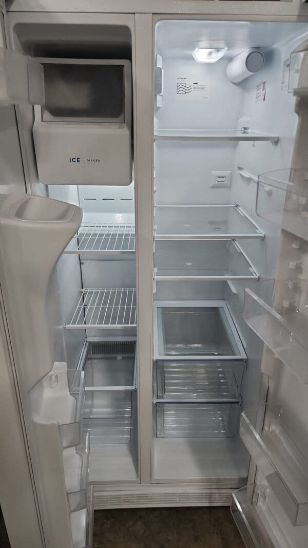 Frigidaire Used 33" Width Side By Side Refrigerator - White