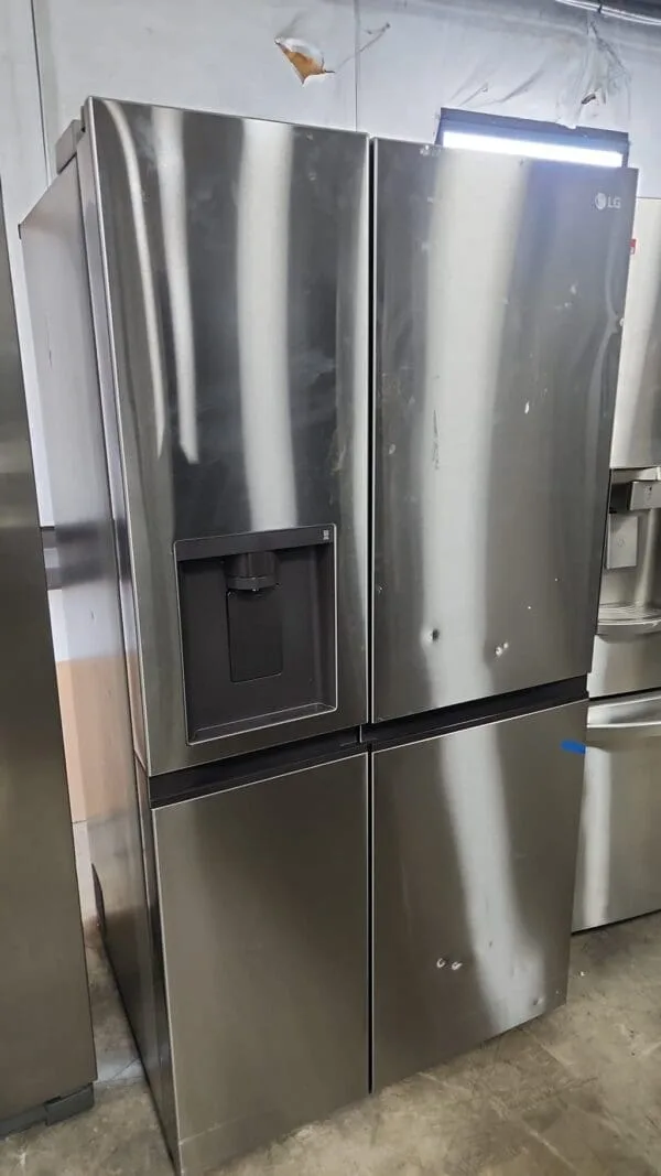LG New Return Model 4 Door Refrigerator - Stainless
