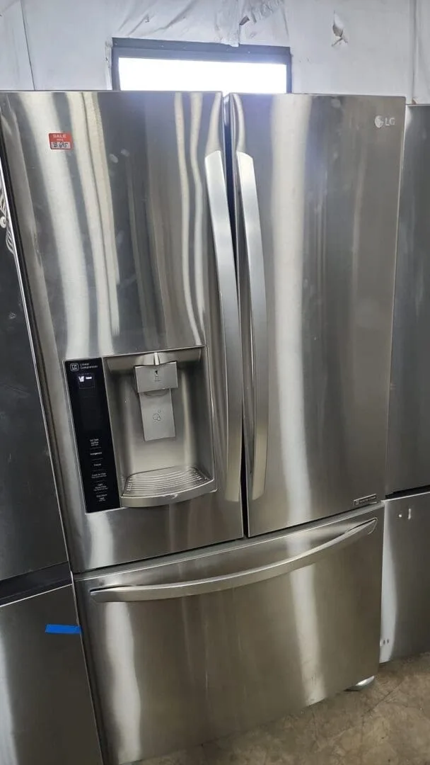 LG Used 36" Width 3 Door Frenchdoor Refrigerator - Stainless