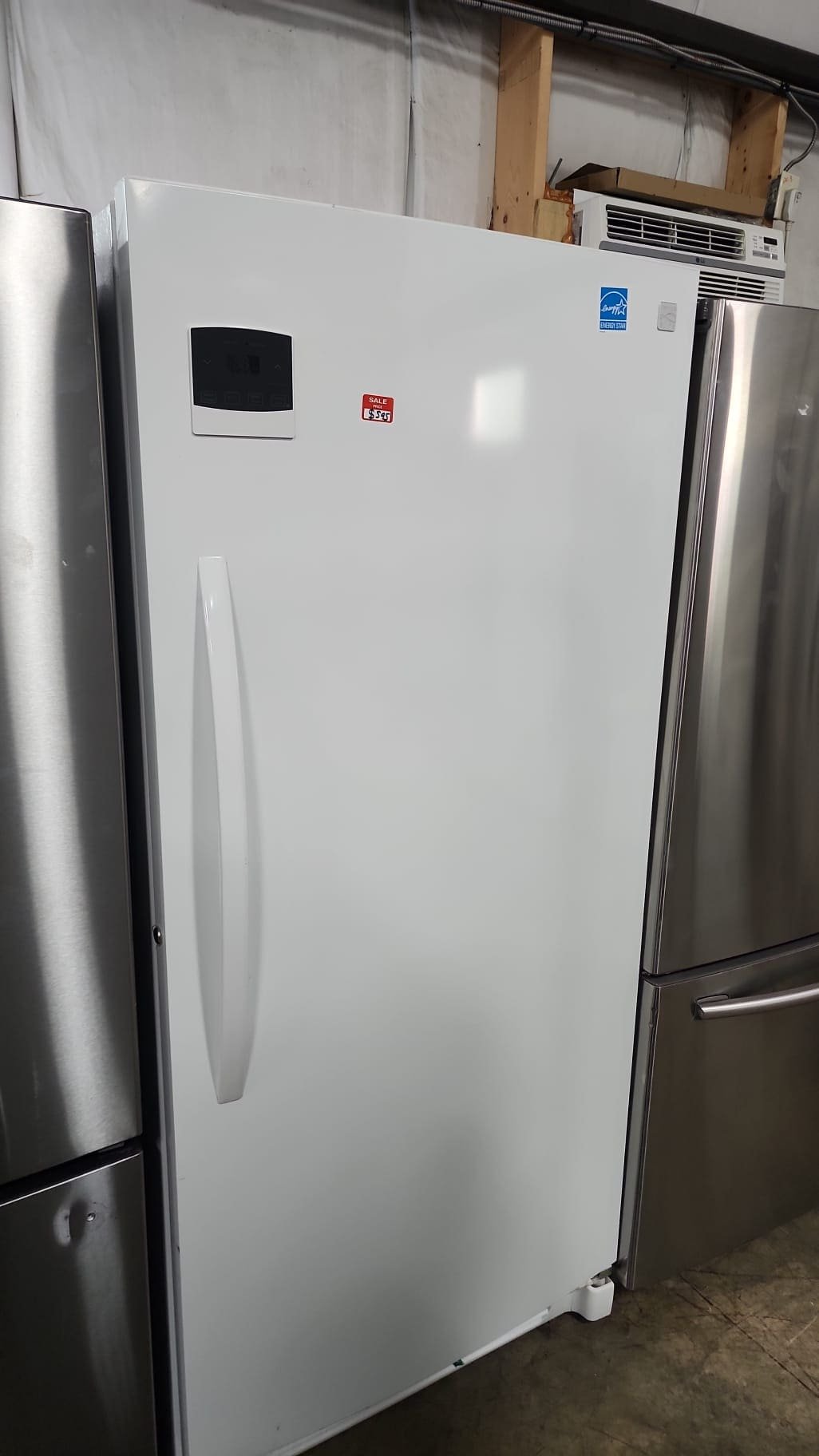 Kenmore Used Single Door Upright Freezer – White