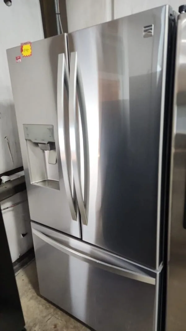 Kenmore New 23.5-cu ft French Door Refrigerator with Dual Ice Maker, Water and Ice Dispenser Stainless