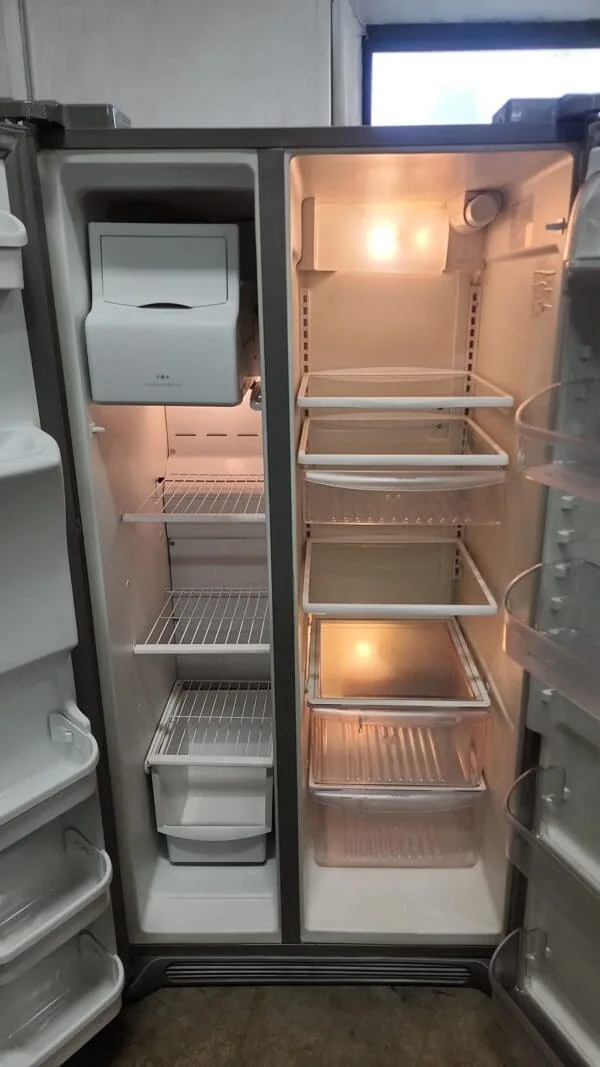 Frigidaire Gallery Used 36" Width - 26 Cu. Ft. Side-by-Side Refrigerator - Stainless