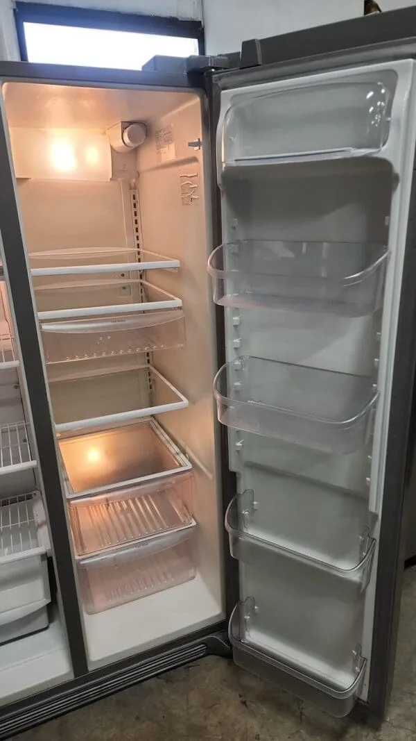 Frigidaire Gallery Used 36" Width - 26 Cu. Ft. Side-by-Side Refrigerator - Stainless