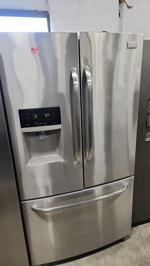 Frigidaire Used 36″ Width 3 Door FrenchDoor Refrigerator – Stainless