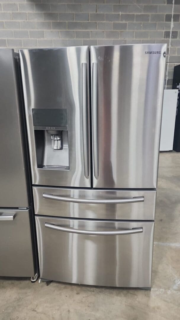 Samsung Used 36″ Width 3 Door Frenchdoor Refrigerator – Stainless