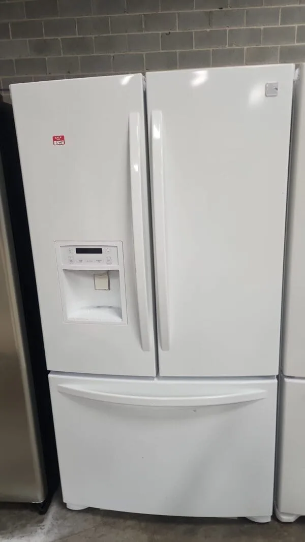 Kenmore Used 36" Width 3 Door Frenchdoor Refrigerator - White