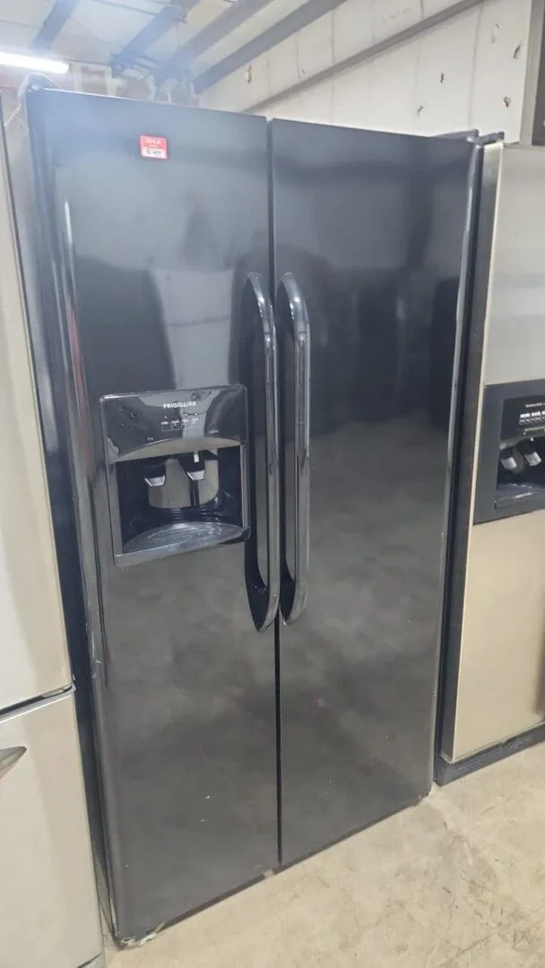 Frigidaire Side By Side Refrigerator ( Used ) – Black