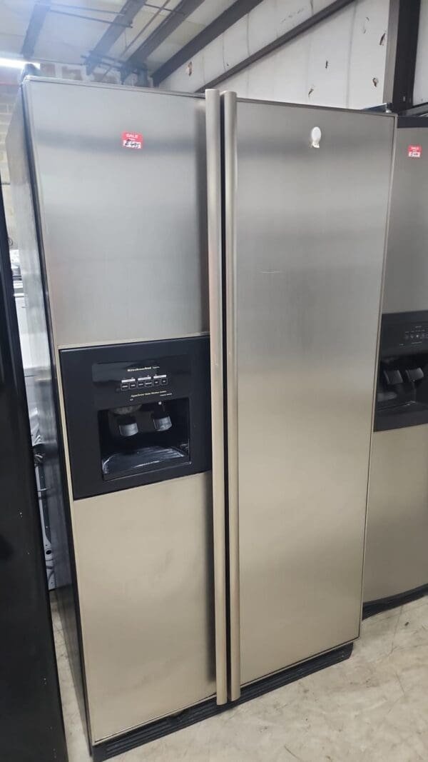 KitchenAid Used Side By Side Refrigerator - Stainless