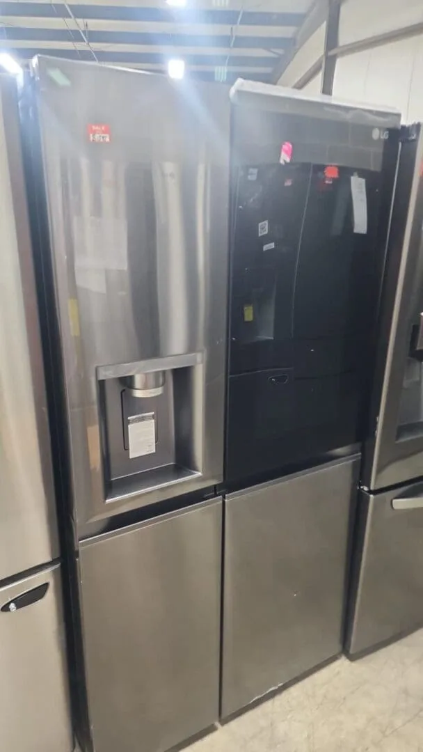 LG New 36" Width Instaview 4 Door Frenchdoor Refrigerator - Stainless