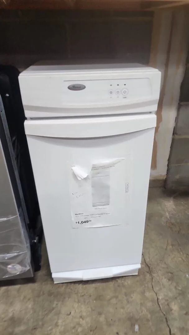 Whirlpool Trash Compactor – White