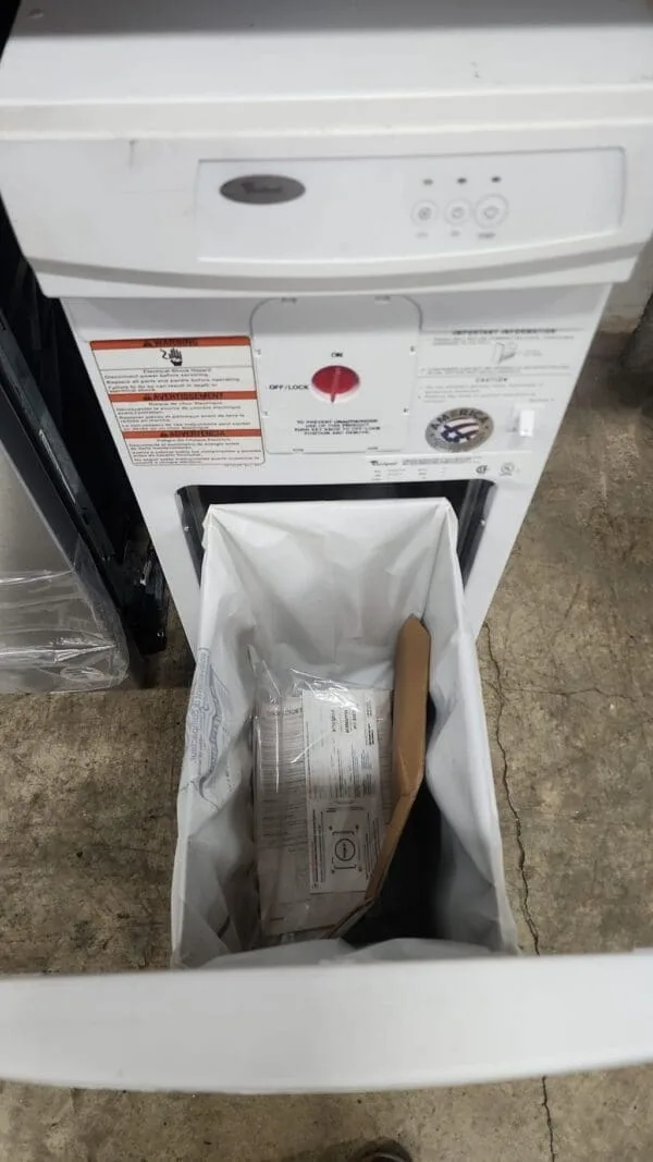 Whirlpool Trash Compactor - White