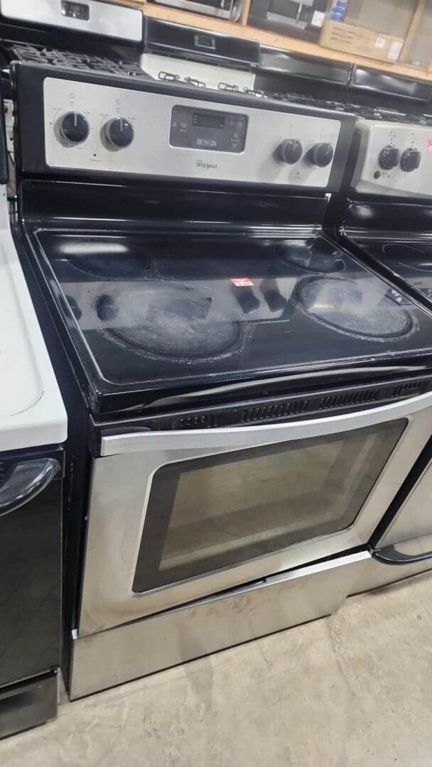 Whirlpool Used Electric Range Freestanding – Stainless
