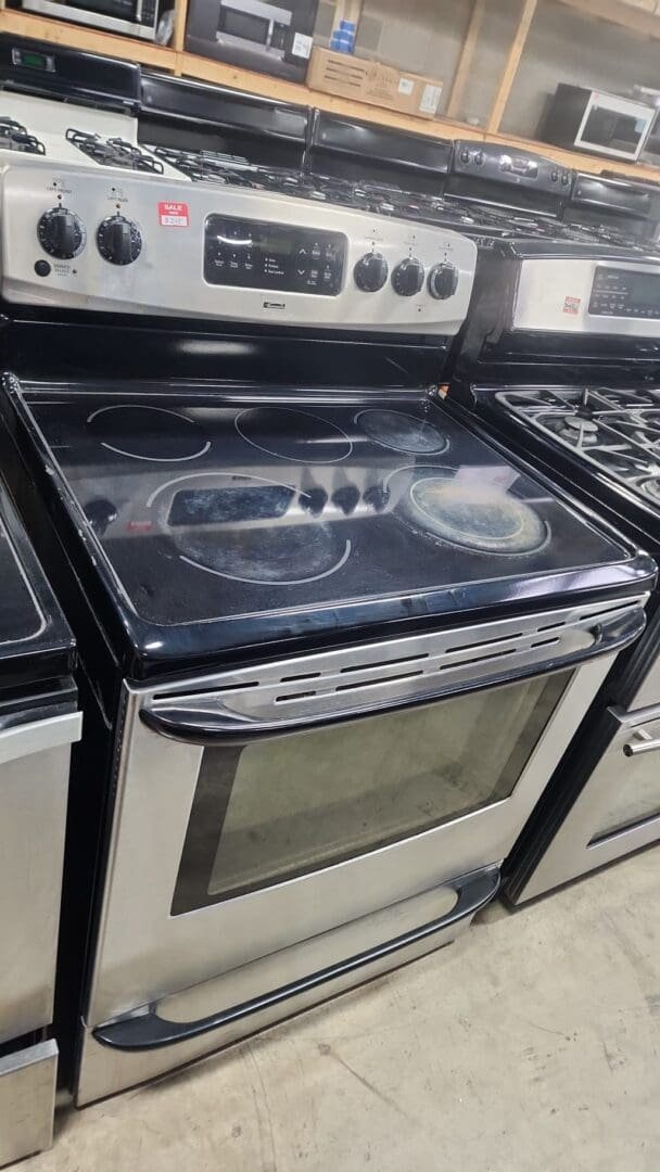 Kenmore Used Electric Range Freestanding – Stainless