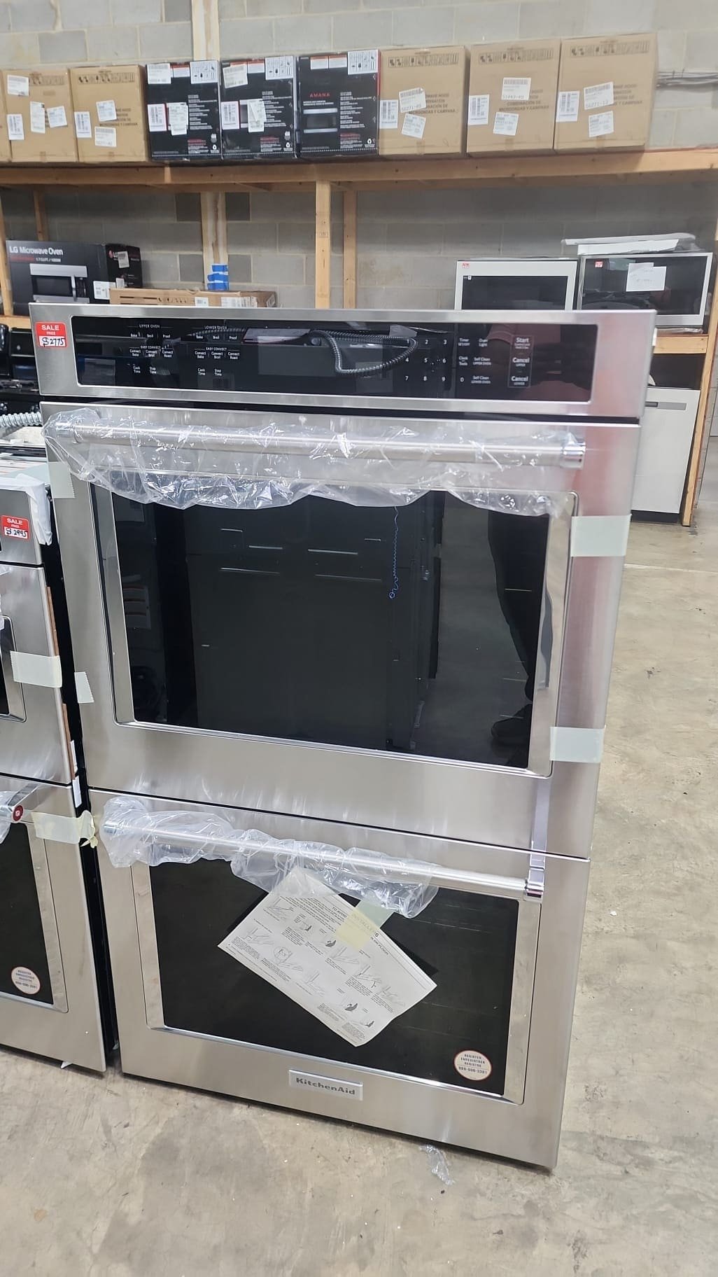 KitchenAid New 30″ Width Double Wall Oven – Stainless