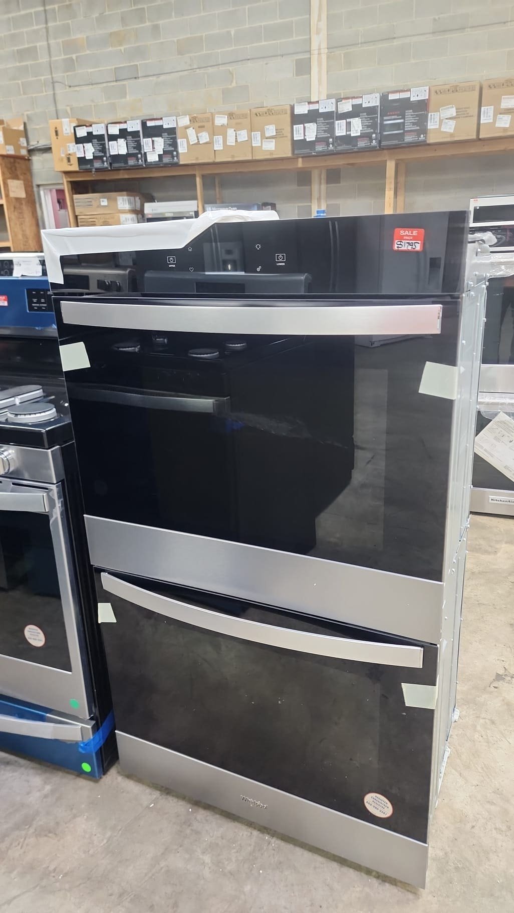 Whirlpool New 30″ Width Double Wall Oven – Black