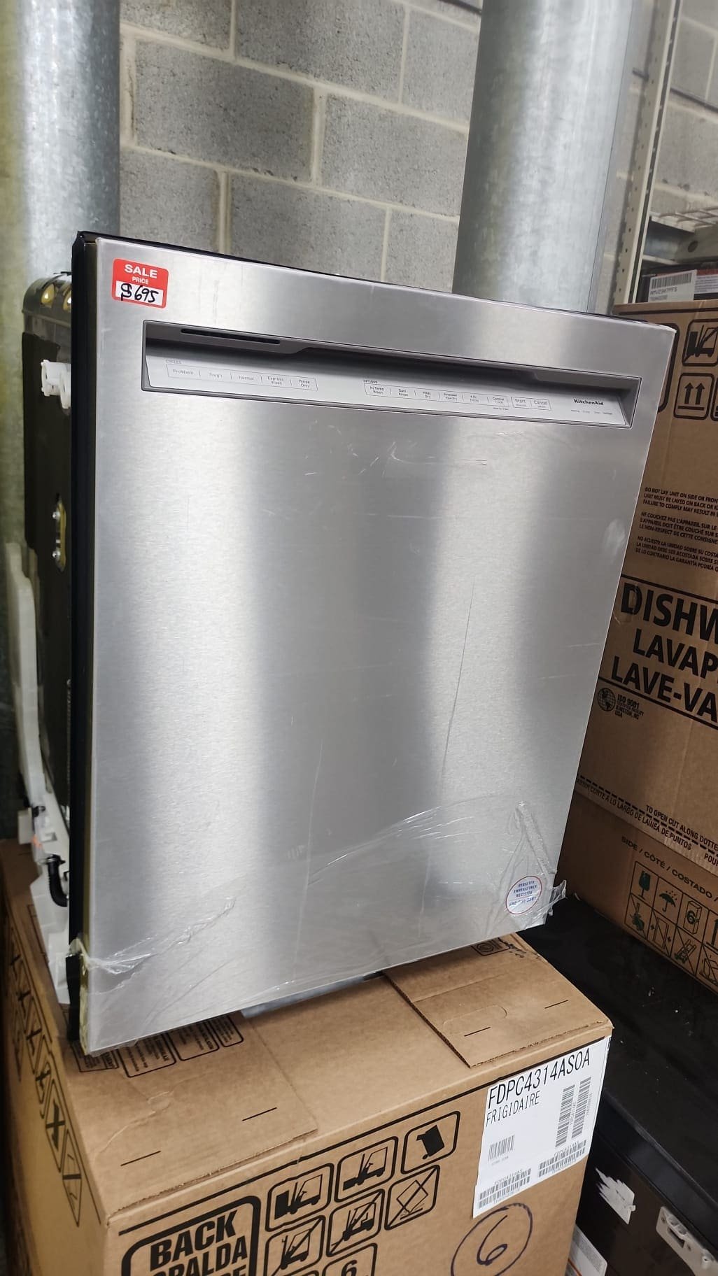 kitchen aid Like New Dishwasher – Stainless