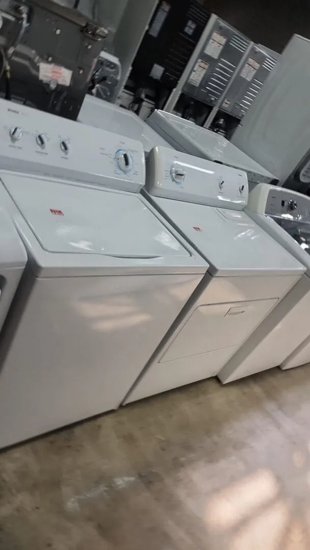 Kenmore Washer Dryer Set - White
