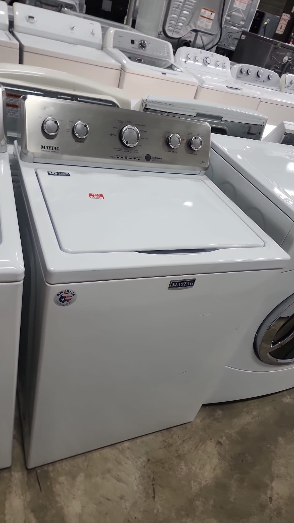 Maytag Top Loading Washer – White