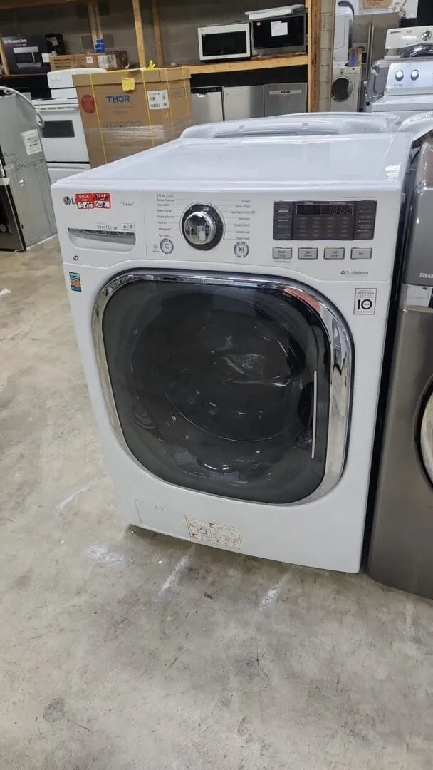 : LG 27" Width All In One Washer Dryer Combo Set Frontload - White