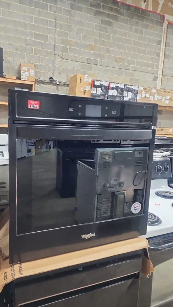 Whirlpool New 27″ Width Single Wall Oven – Black