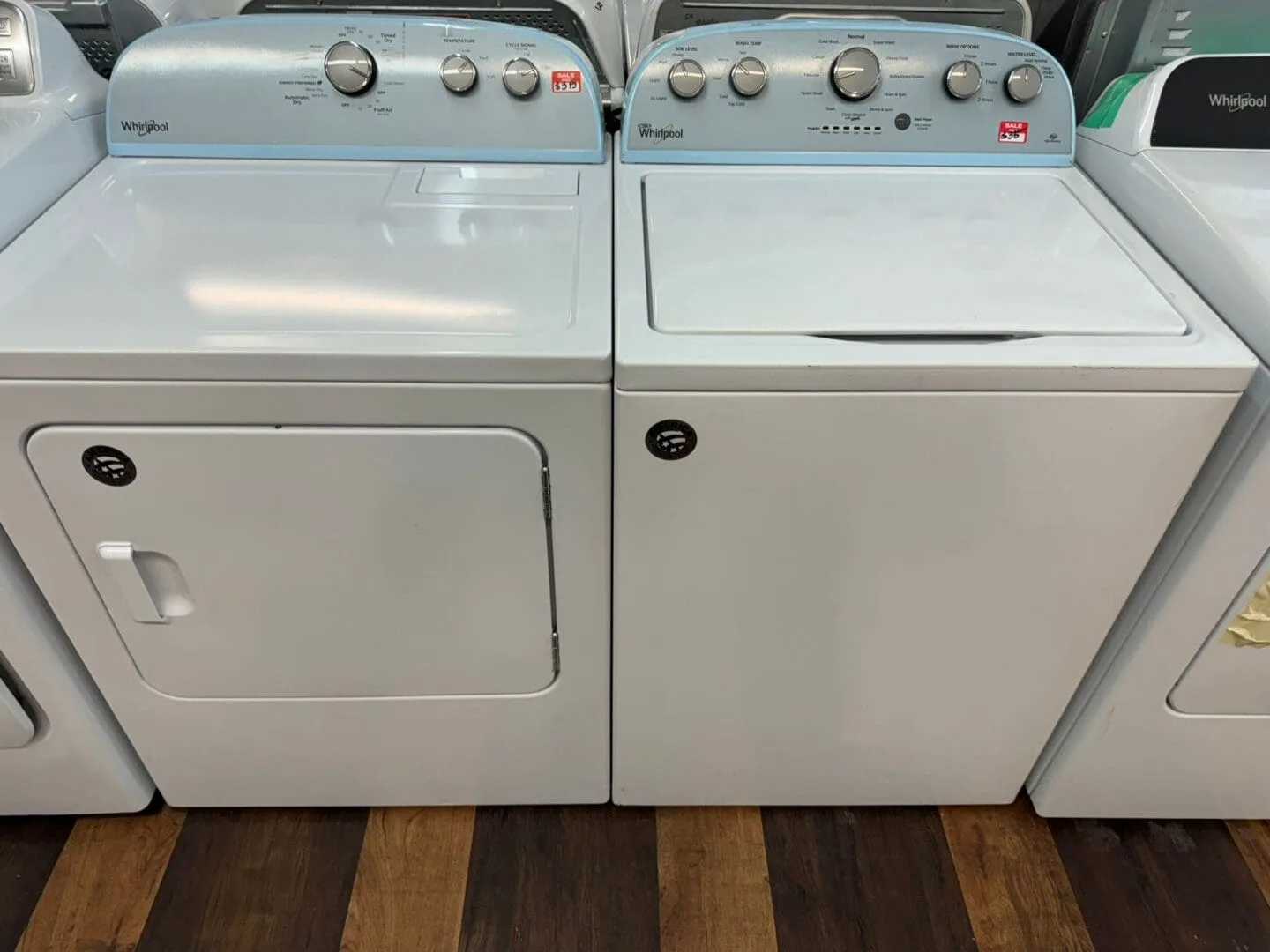 Whirlpool Washer Dryer Set - White