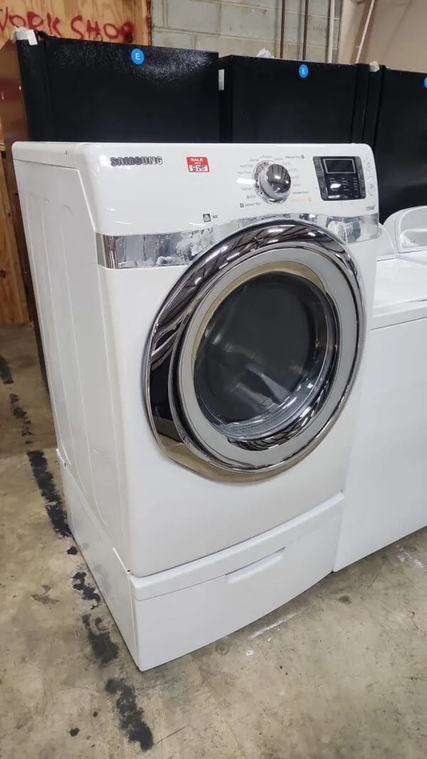 Samsung Used Front Load Dryer - White